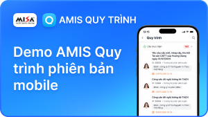 Demo AMIS Quy trình phiên bản mobile