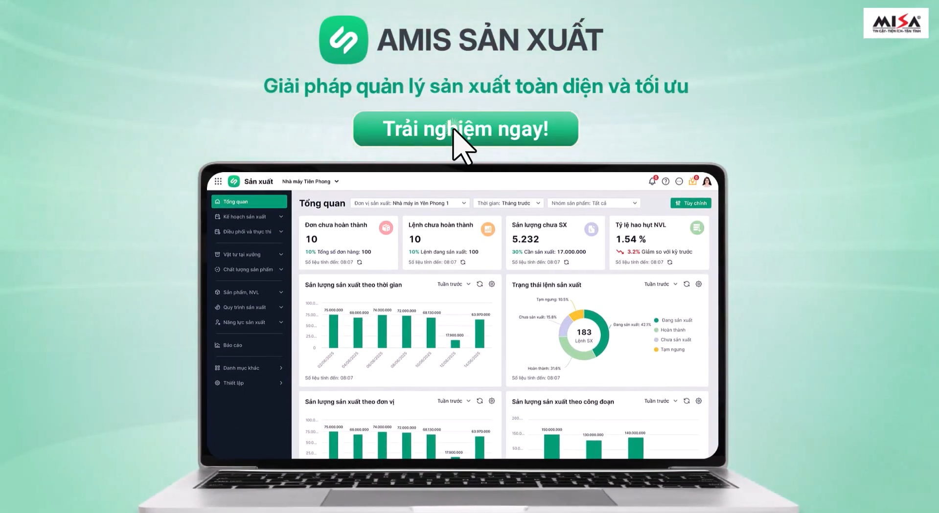 Trải nghiệm sản phẩm